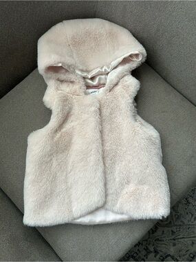 Petit Lem Plush Hooded Vest